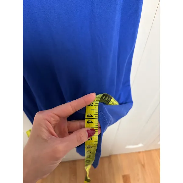Urban Outfitters Blue Strapless Maxi Dress S - Image 4