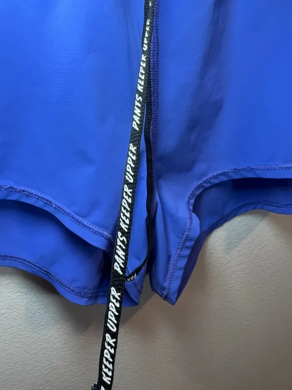 Jolyn Poppy Running Shorts Periwinkle Blue Unlined Lightweight Athletic Gym XS - Image 7
