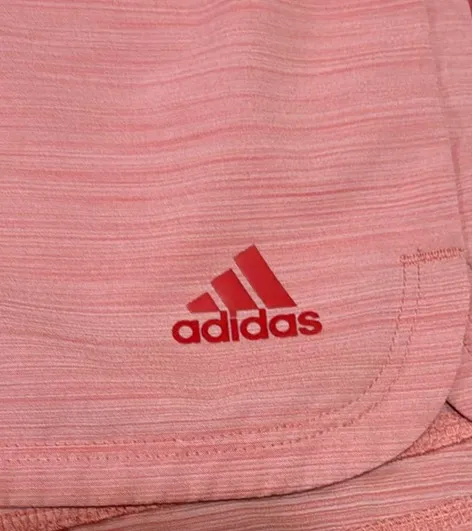 Adidas Women’s Pink Athletic Shorts  - Image 4