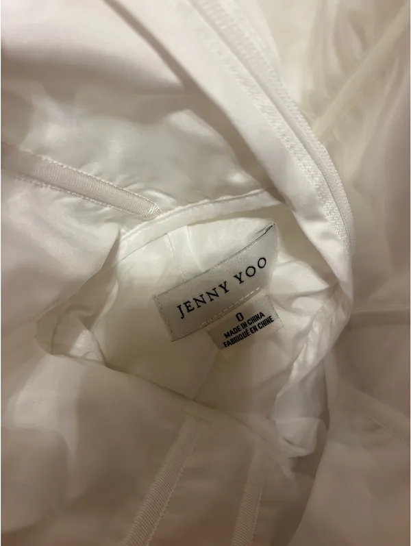 Jenny Yoo Amanda Dress in Ivory - Image 8