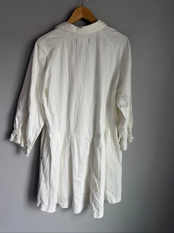 NEW WE THE FREE Hannah Denim Mini Dress Large - Image 3