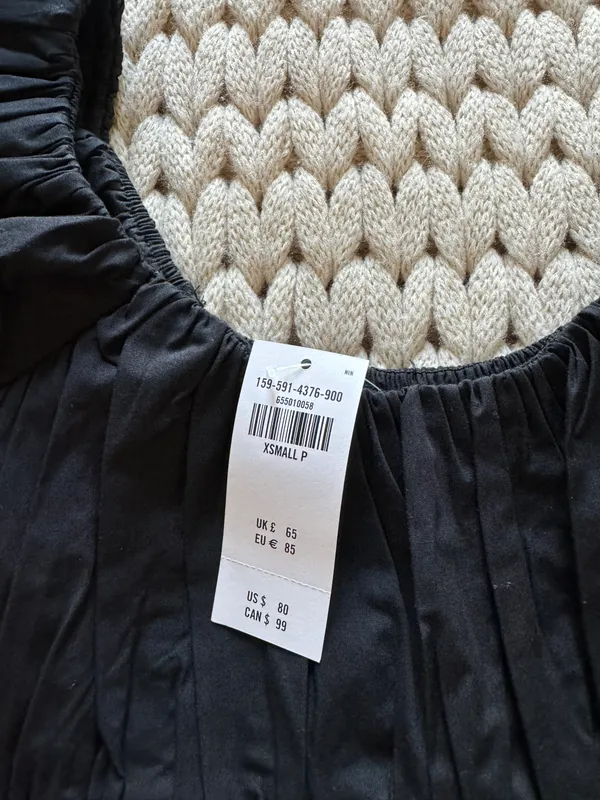 Abercrombie Ruched Puff Mini Dress - Image 3