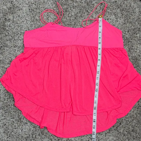 Free People Movement Catch My Drift Tank Top Popsicle Pink Small S OB1264447 - Image 11