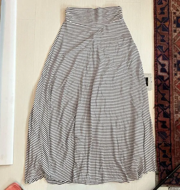 A'Gaci Striped maxi skirt - Image 5