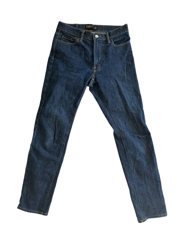 ABERCROMBIE & FITCH Women's Vintage Stretch 90s Straight Leg Jeans Size 29 x 32 - Image 7