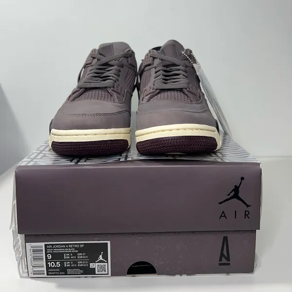 Nike Air Jordan 4 Retro X A Ma Maniére 'Violet Ore' High Top Sneakers - Image 8