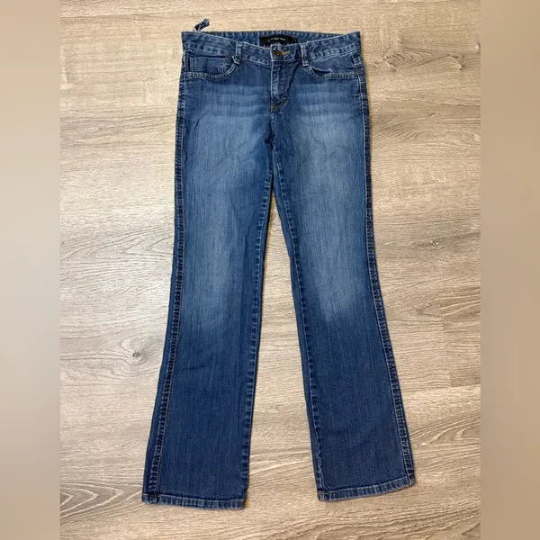 •CALVIN KLEIN• LEAN BOOT JEANS - Image 2