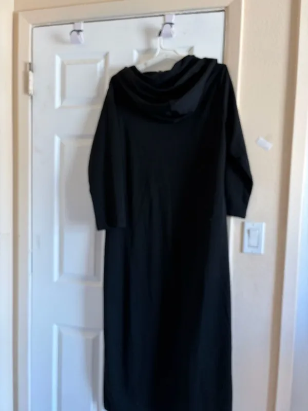 Jacansi Women's Long Sleeve Solid Hooded Maxi Dress Gorpcore Streetwear - Image 7
