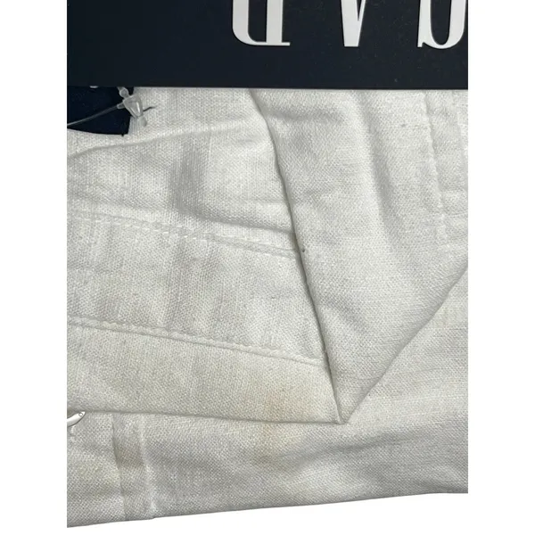 Gap Linen Button Down Shirt Women White Long Sleeve Relaxed Fit - XXL - Image 5