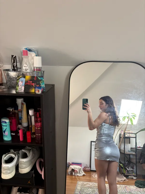 Windsor Sparkly Dress Silver - Image 3