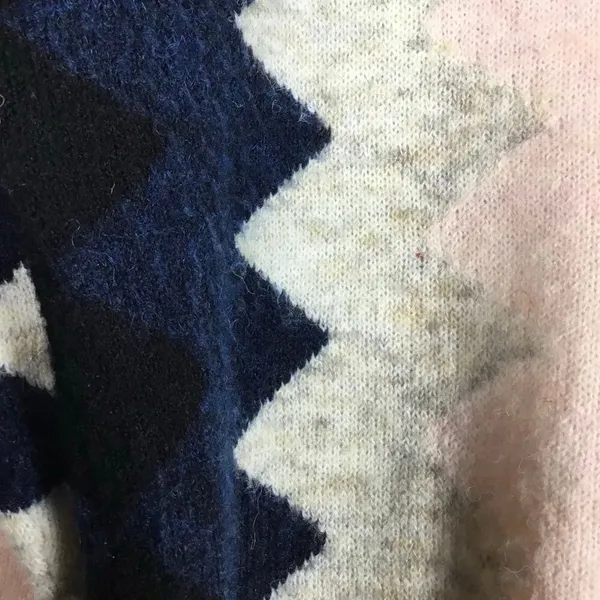 RD Style by Anthropologie Sweater XS Geometric Aztec Southwestern Cabincore‎ - Image 6