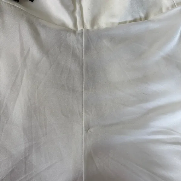 Lulus Forever Crush‎ White Strappy Skater Dress Sz S White Sexy Feminine - Image 5