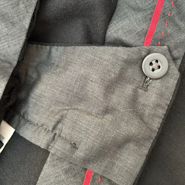 Banana Republic Sloan Fit Ankle Dress Pants sz 8 Black Work career academia - Image 4