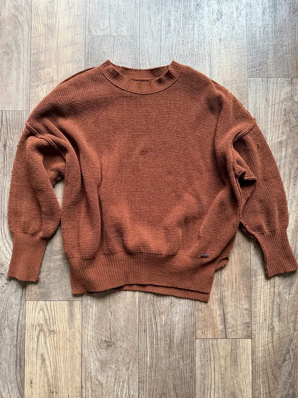Abercrombie & Fitch Sweater Orange Size XS - Image 2