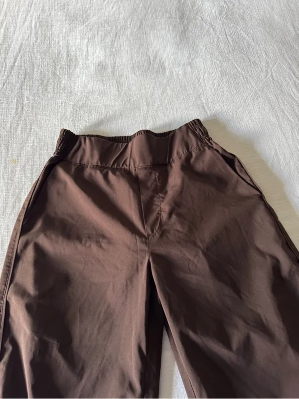 Old Navy High-Waisted StretchTech Wide Leg Pants, Small - Image 6