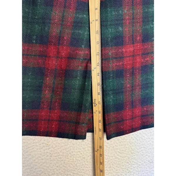 Brooks Brothers Skirt Womens 12 Pleat Plaid A-Line Academia Work Preppy Luxury - Image 7