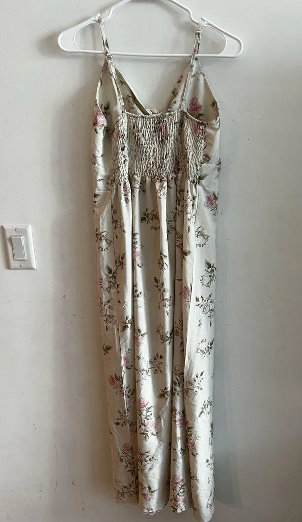 AZ Floral Tie-Front Maxi Dress Size L/XL NWOT - Image 5