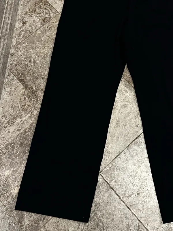 Lululemon Smooth Fit Wide Leg Pull On High Rise Wide Leg Pant LW5GH7S Black 14 - Image 4