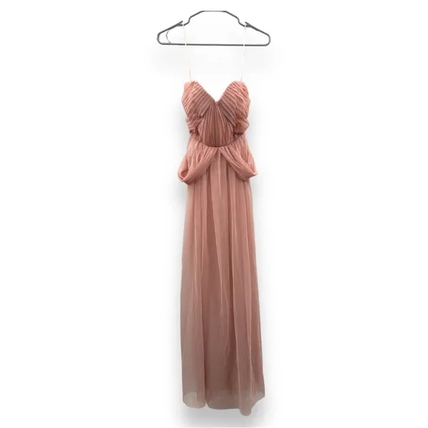 Birdy Grey‎ NWT Christina Dress Women's Size Small Rose Quartz Tulle Convertible - Image 5