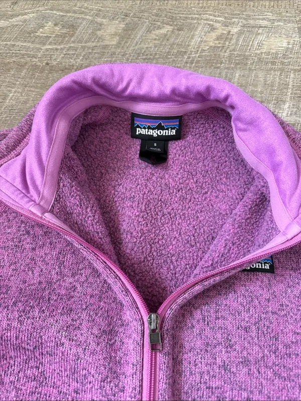 Patagonia Better Sweater Jacket in Purple Size Small - Image 2