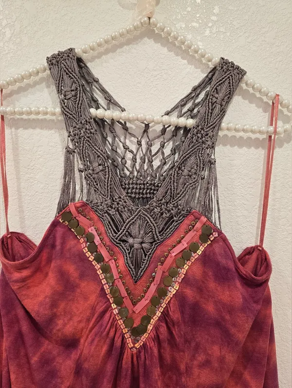 Free People Boho tank top M - Image 3