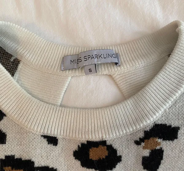 Miss Sparkling Cheetah Sweater - Image 2