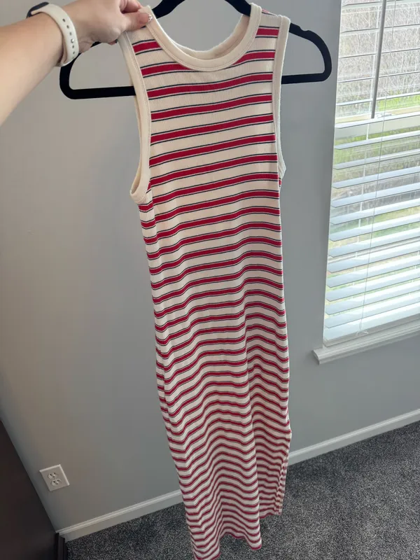 Dress Red Size M - Image 2