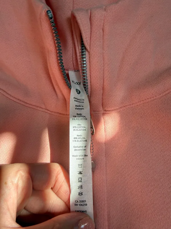 Lululemon Scuba Half-Zip Oversized Hoodie - Image 3