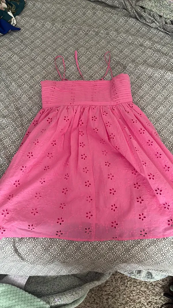 Altar'd State Pink floral dress - Image 4