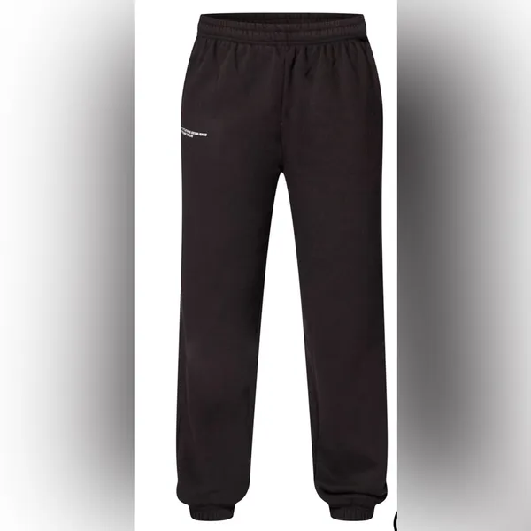 Pretty Little Thing NWT BLACK JOGGERS & HOODIE SET M - Image 5