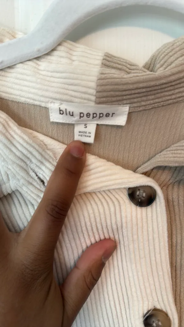 Blu Pepper Lightweight Color block jacket - Image 3