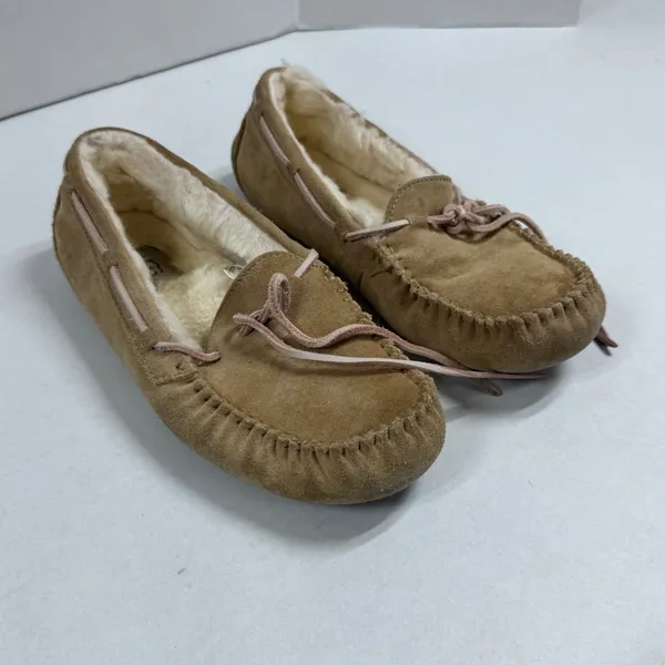 UGG‎ Women's Dakota Wool Lined Suede Slipper - Size 8. - Image 8