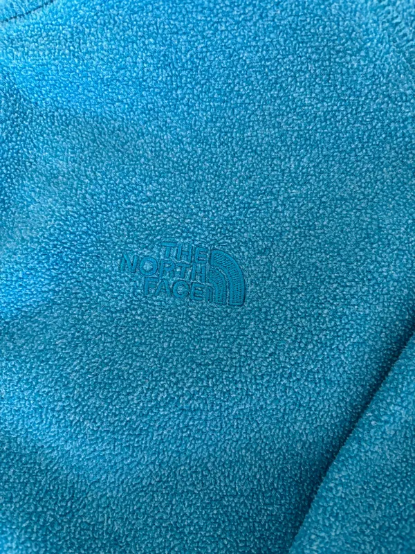 The North Face Teal Quarter Zip Fleece Pullover Women’s XL Cozy Outdoor Jacket - Image 10