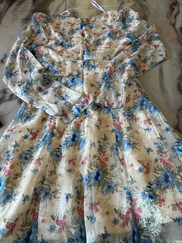 Lulus Floral Long-Sleeve Dress, Size XS, New - Image 8
