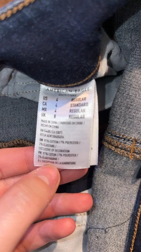 American eagle Jean skirt - Image 5