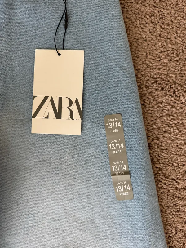 ZARA Jeans Wide-Leg High-Waisted - Image 2