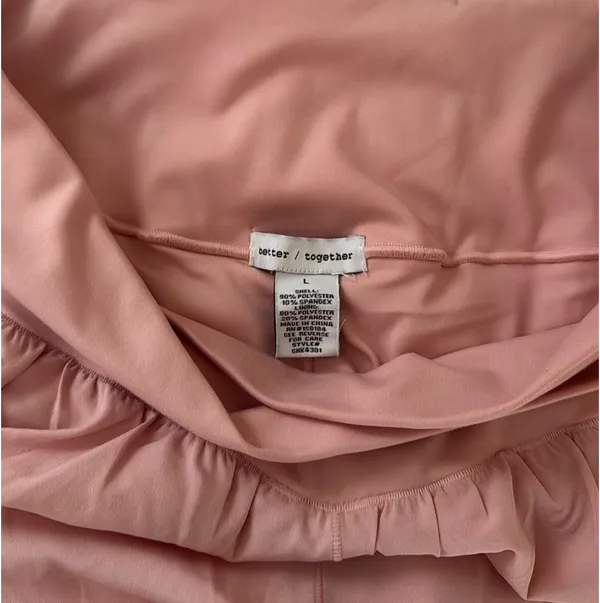 Better Together Athletic Shorts Pink Size L - Image 3