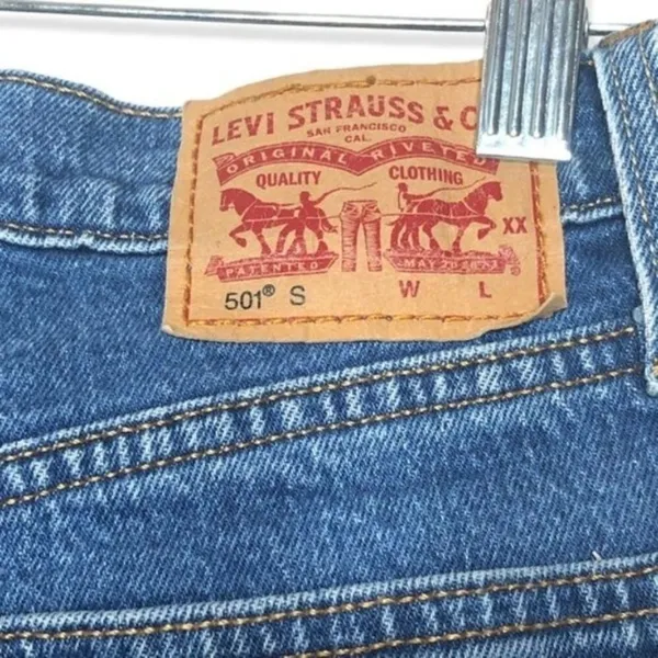 Levi’s 501 Skinny Jeans Distressed High Rise Size 26 - Image 12
