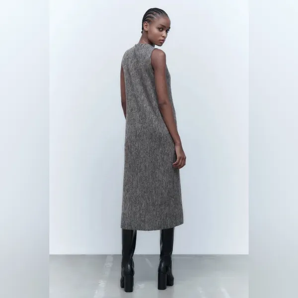 BRAND NEW Zara Soft Touch Dress Size S - Image 3
