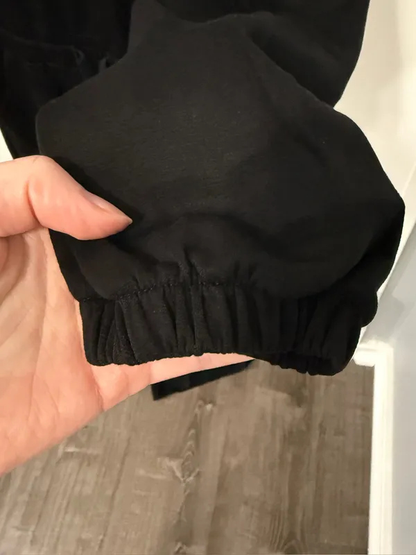 NWT Halara Black Long Sleeve Jumpsuit - Image 4