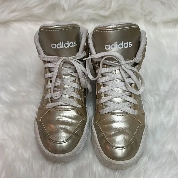 Adidas Women's Neo Raleigh mid Sneaker sz 8 B22B‎ - Image 5