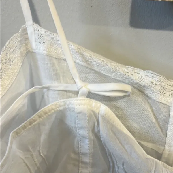 SKIMS White Fitted Bustier Camisole - Image 8