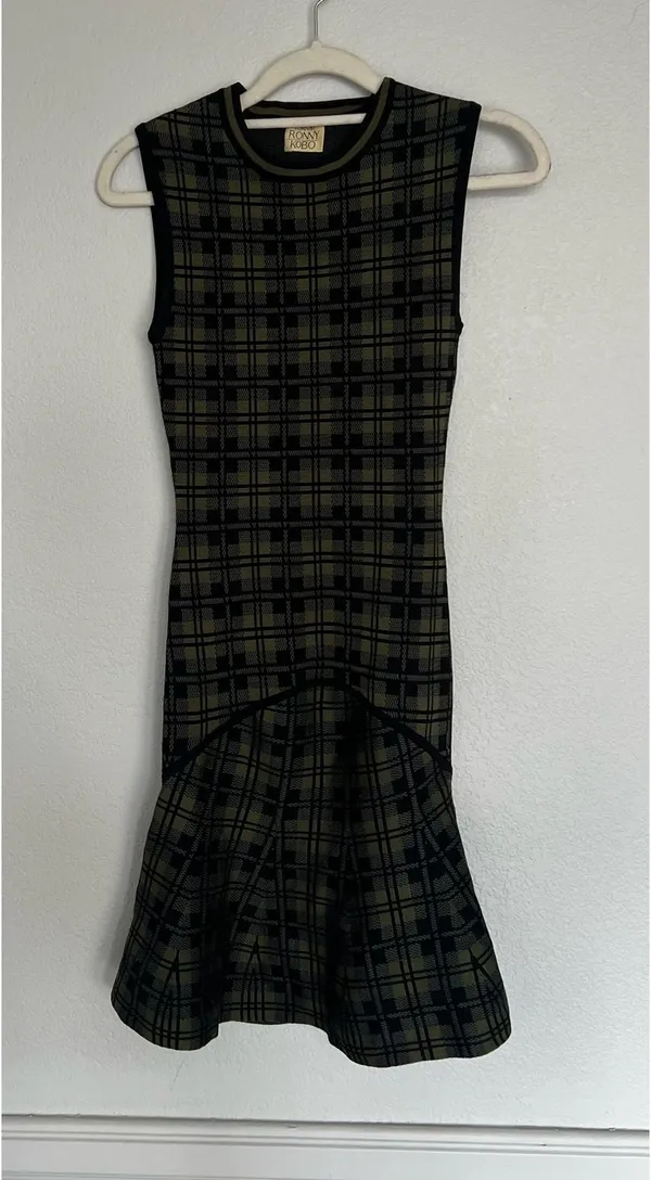 Torn By Ronny Kobo Dress Mini fit and flare - Image 2