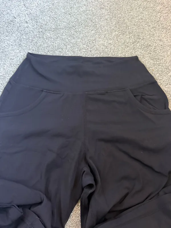 Wide leg trousers Black Size M - Image 2