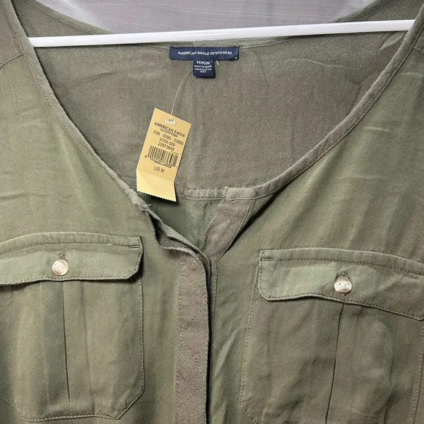American Eagle Dress, green, Medium, casual - Image 5