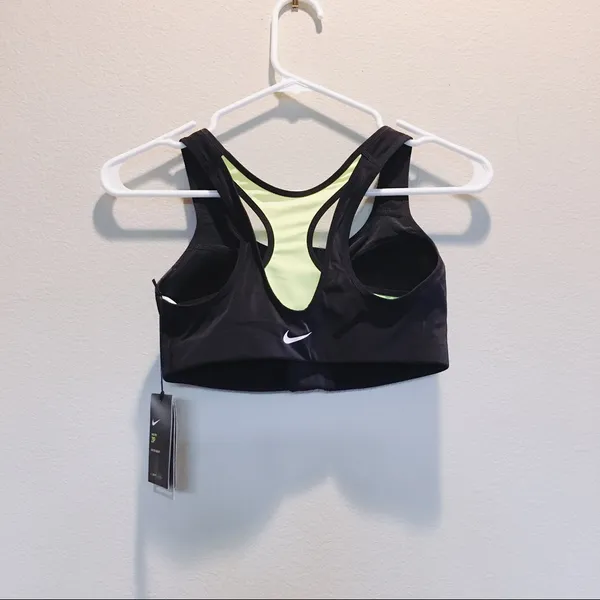 Nike Dri-FIT zipped front stretch sports bra - Image 6