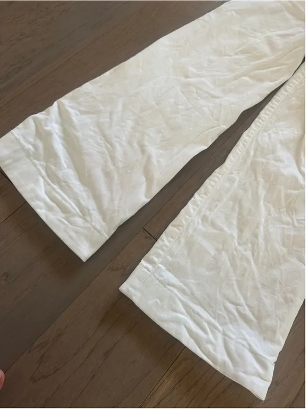 Women's BCBGeneration White Trouser Wide Leg Ankle Pants Size 0 - Image 6