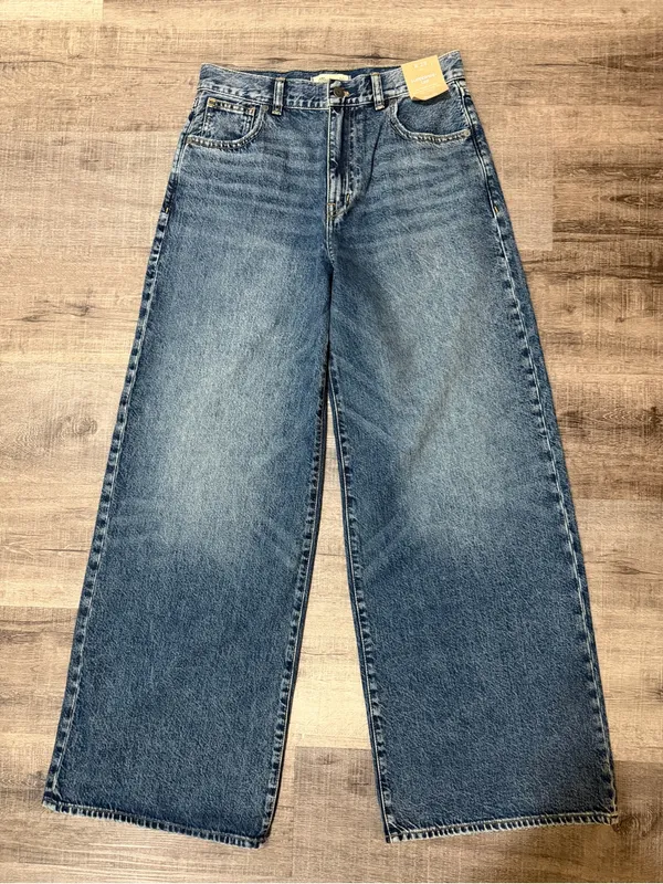 MADEWELL Superwide-Leg Jeans in Concho Wash - Image 3