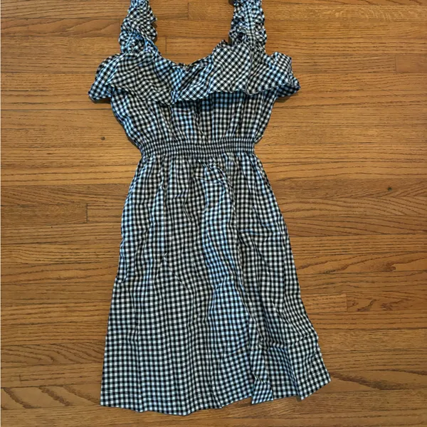 7 for all Mankind Plaid Dress - Image 3