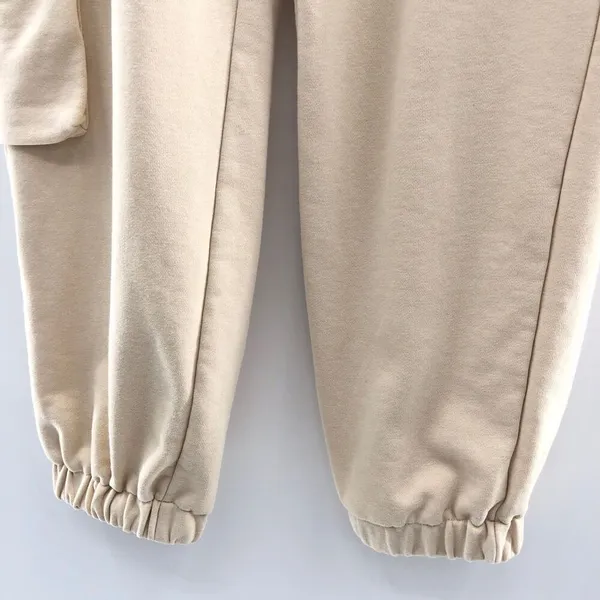 superdown Bethany‎ Cargo Sweatpant in Beige S - Image 8